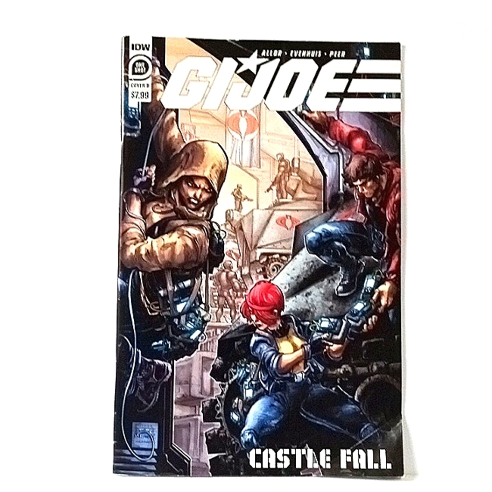 GI JOE CASTLE FALL Cover B comics
